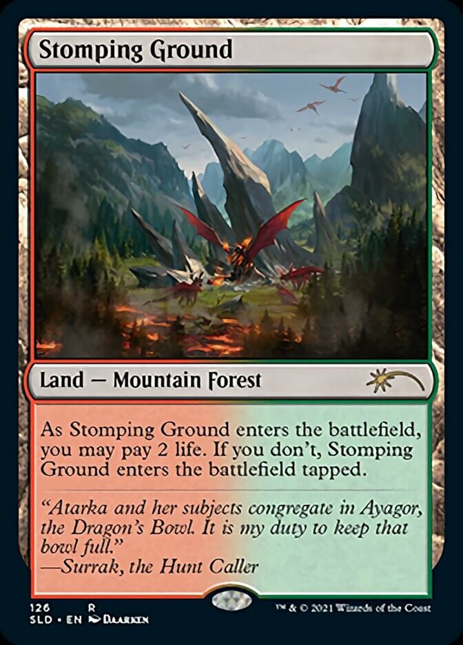 Stomping Ground (Secret Lair) Near Mint