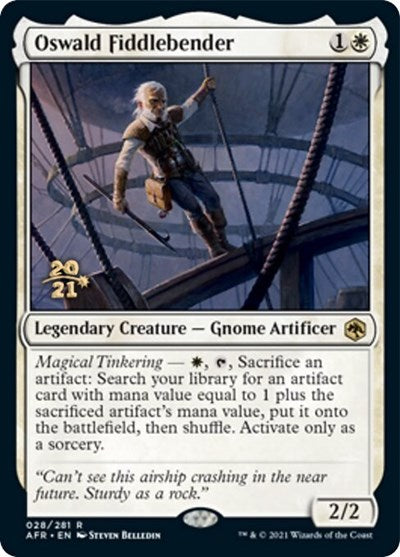Oswald Fiddlebender (Promos: Prerelease Cards) Medium Play Foil
