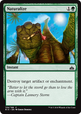 Naturalize (Rivals of Ixalan) Near Mint