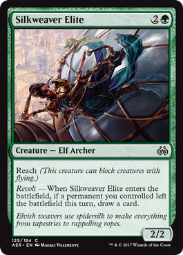 Silkweaver Elite (Aether Revolt) Near Mint