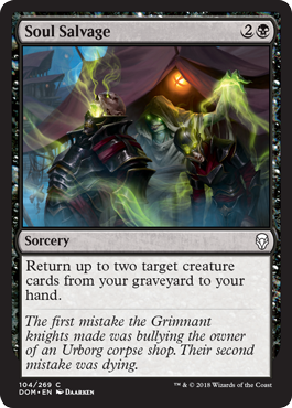 Soul Salvage (Dominaria) Near Mint