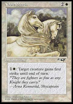 Noble Steeds (1) (Alliances) Medium Play