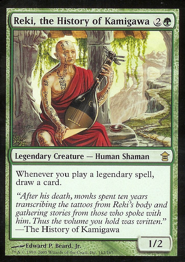 Reki, the History of Kamigawa (Saviors of Kamigawa) Medium Play