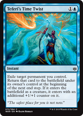 Teferi's Time Twist (War of the Spark) Near Mint Foil