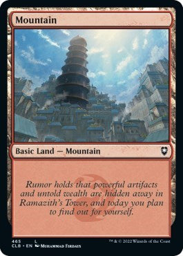 Mountain (465) (Commander Legends: Battle for Baldur's Gate) Near Mint