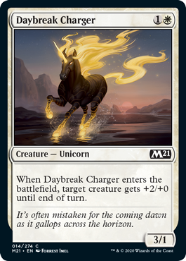 Daybreak Charger (Magic 2021 Core Set) Near Mint Foil