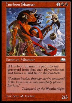 Hurloon Shaman (Weatherlight) Medium Play