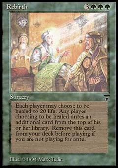 Rebirth (Legends) Heavy Play