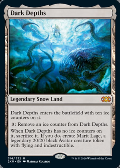 Dark Depths (Double Masters) Medium Play Foil