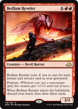 Bedlam Reveler (Eldritch Moon) Medium Play