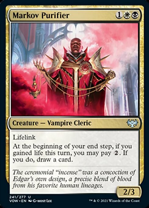 Markov Purifier (Innistrad: Crimson Vow) Near Mint