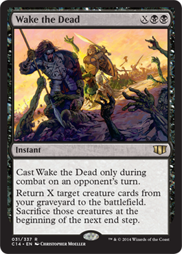 Wake the Dead (Commander 2014 Edition) Medium Play