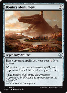 Bontu's Monument (Amonkhet) Near Mint