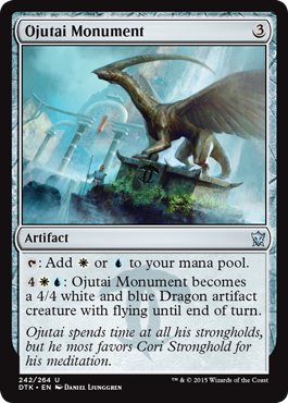 Ojutai Monument (Dragons of Tarkir) Medium Play