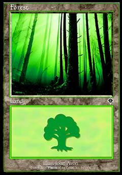 Forest (347) (Invasion) Medium Play