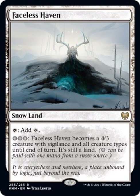 Faceless Haven (Kaldheim) Light Play