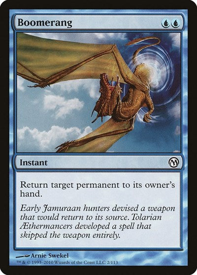Boomerang (Duels of the Planeswalkers) Medium Play