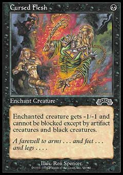 Cursed Flesh (Exodus) Near Mint