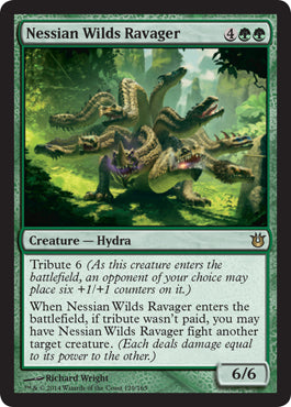 Nessian Wilds Ravager (Born of the Gods) Near Mint Foil