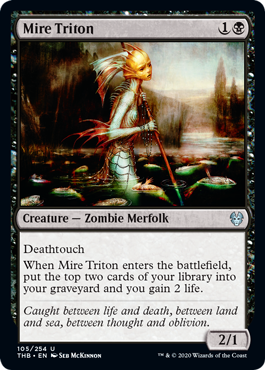 Mire Triton (Theros Beyond Death) Near Mint