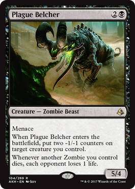 Plague Belcher (Amonkhet) Damaged / Poor