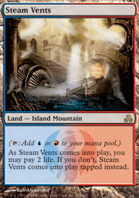 Steam Vents (Guildpact) Heavy Play