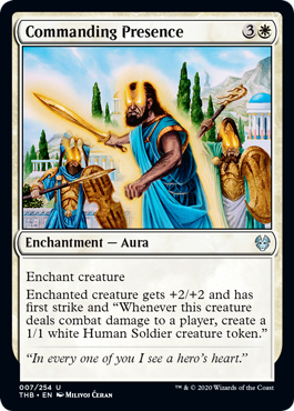 Commanding Presence (Theros Beyond Death) Near Mint