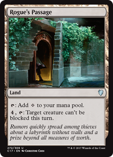 Rogue's Passage (Commander 2017) Medium Play