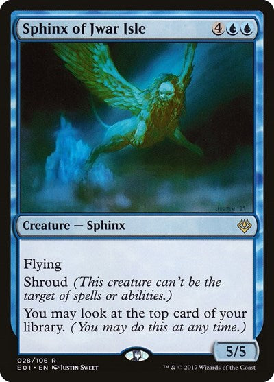 Sphinx of Jwar Isle (Archenemy: Nicol Bolas) Light Play