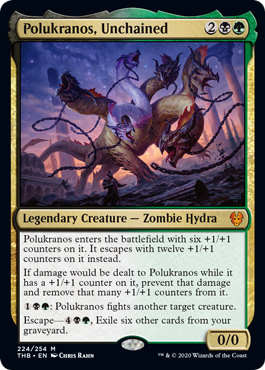 Polukranos, Unchained (Theros Beyond Death) Near Mint