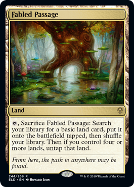 Fabled Passage (Throne of Eldraine) Near Mint