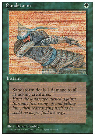 Sandstorm (4th Edition) Medium Play