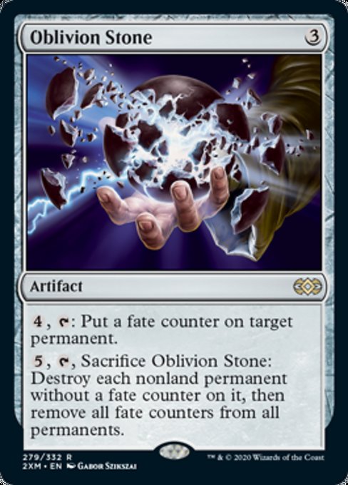 Oblivion Stone (Double Masters) Near Mint Foil