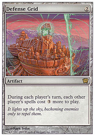 Defense Grid (9th Edition) Light Play Foil