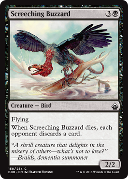 Screeching Buzzard (Battlebond) Near Mint
