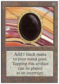 Mox Jet (Unlimited) Damaged / Poor