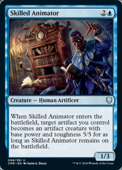 Skilled Animator (Commander Legends) Medium Play Foil