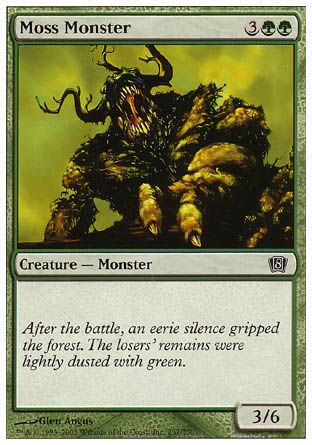 Moss Monster (8th Edition) Medium Play