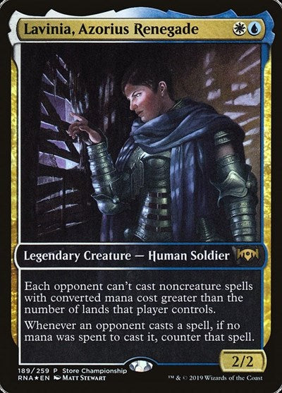 Lavinia, Azorius Renegade (Promos: Game Day and Store Championship) Near Mint Foil