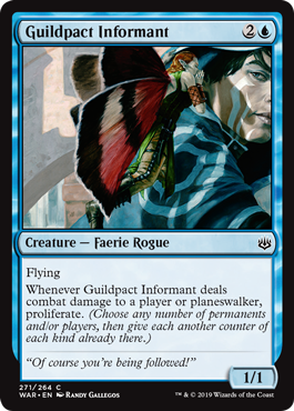 Guildpact Informant (War of the Spark) Near Mint