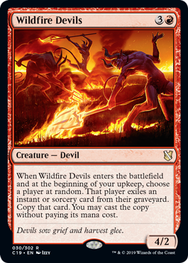 Wildfire Devils (Commander 2019) Near Mint