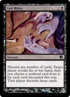 Last Rites (Premium Deck Series: Graveborn) Near Mint Foil