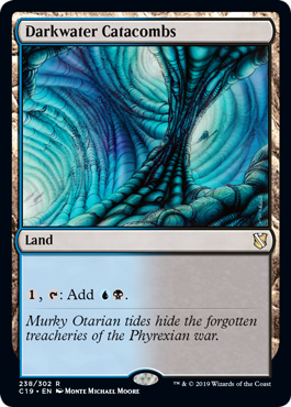 Darkwater Catacombs (Commander 2019) Near Mint