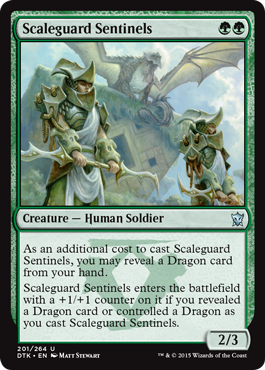 Scaleguard Sentinels (Dragons of Tarkir) Near Mint