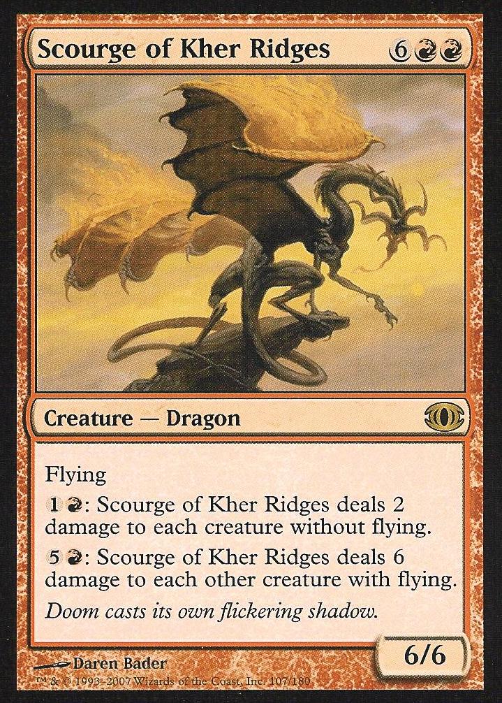 Scourge of Kher Ridges (Futuresight) Medium Play