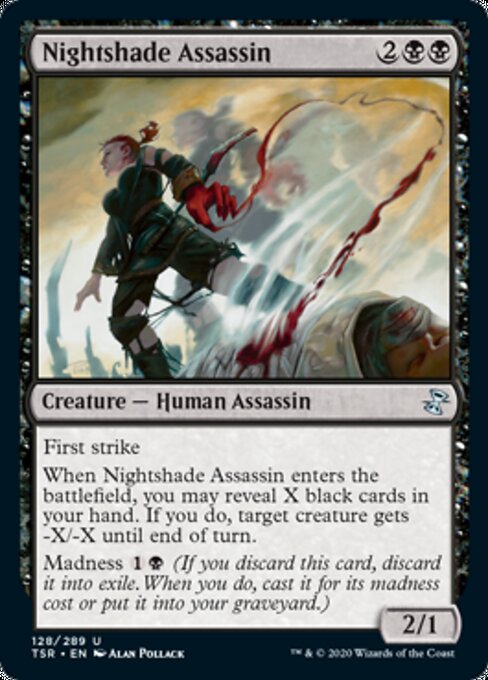 Nightshade Assassin (Time Spiral Remastered) Near Mint