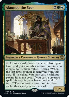Alaundo the Seer (Commander Legends: Battle for Baldur's Gate) Light Play