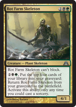 Rot Farm Skeleton (Dragon's Maze) Near Mint