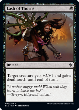 Lash of Thorns (Throne of Eldraine) Light Play