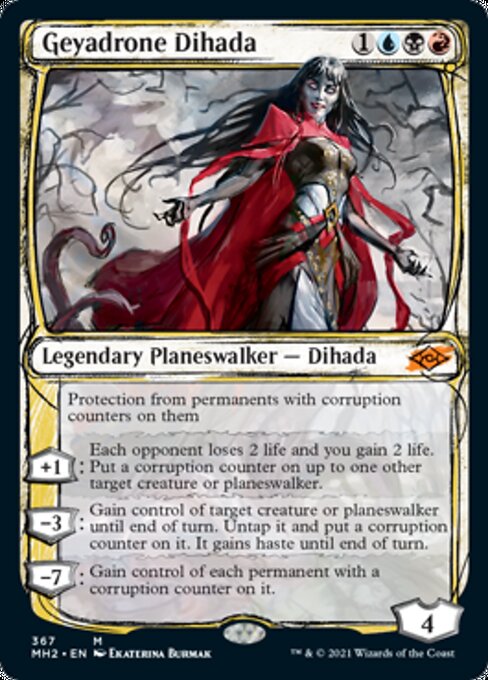 Geyadrone Dihada (Showcase) (Modern Horizons 2) Near Mint